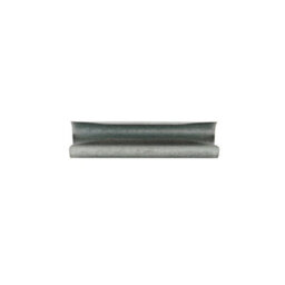 Nisis Silver Nickel Effect Metal Clip Pole Connector, (L)110mm (Dia)28mm - thumbnail 1
