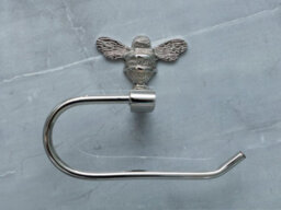 Brass Bee Toilet Roll Holder Brass - thumbnail 2