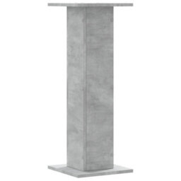 Walplus Plant Stands 2 Pcs Concrete Grey 30X30X80 Cm Engineered Wood - thumbnail 5