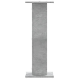 Walplus Plant Stands 2 Pcs Concrete Grey 30X30X80 Cm Engineered Wood - thumbnail 6