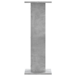 Walplus Plant Stands 2 Pcs Concrete Grey 30X30X80 Cm Engineered Wood - thumbnail 4