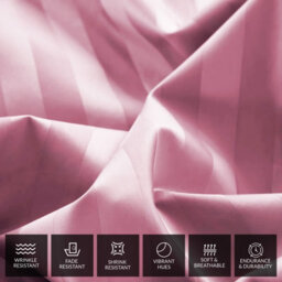 Pamposh Luxury Pack Of 4 Reversible King Size Duvet Cover Sets With Zipper Fastening, Corner Ties & Matching Pillowcase Soft Microfiber - thumbnail 3