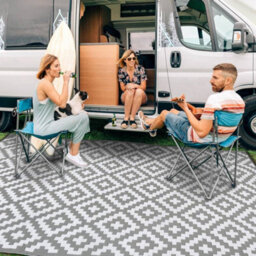 I Love Fancy Dress Green Decore Bliss 6Ftx4Ft Outdoor Rug For Garden Patio 120X180Cm Waterproof Geometric Pattern Aztec Outdoor Mat Plastic Straw Mat - thumbnail 9
