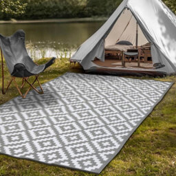 I Love Fancy Dress Green Decore Bliss 6Ftx4Ft Outdoor Rug For Garden Patio 120X180Cm Waterproof Geometric Pattern Aztec Outdoor Mat Plastic Straw Mat - thumbnail 5