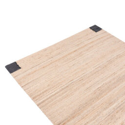 Wyld And Coco Handwoven Jute Area Rug 160 X 230 Cm Beige With Subtle Black Accents - thumbnail 6