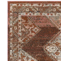 Persian Traditional Easy To Clean Bordered Geometric Bedroom Dining Room And Living Room Rug -120Cm X 170Cm - thumbnail 4