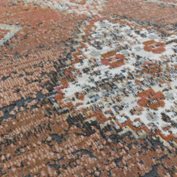 Persian Traditional Easy To Clean Bordered Geometric Bedroom Dining Room And Living Room Rug -120Cm X 170Cm - thumbnail 2