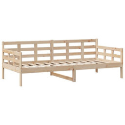 Berkfield Daybed With Drawers Without Mattress 90X190 Cm Single Solid Wood - thumbnail 7