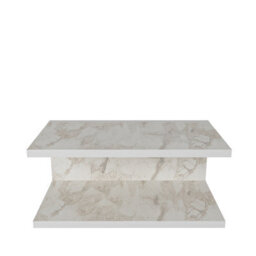 Decorotika Ramira Nightstand White Marble Effect - thumbnail 4