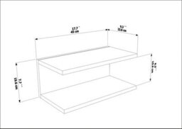 Decorotika Ramira Nightstand White Marble Effect - thumbnail 6
