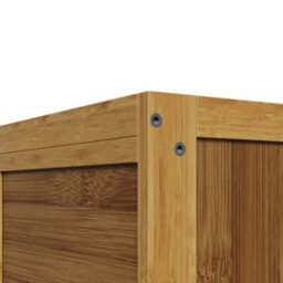 3 Drawer Bedside Table Nightstand Wooden Storage Cabinet Bedroom Side Organizer - thumbnail 5