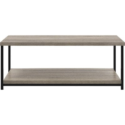 Dorel Home Elmwood Coffee Table In Distressed Grey Oak - image 1