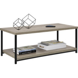 Dorel Home Elmwood Coffee Table In Distressed Grey Oak - thumbnail 7