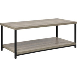 Dorel Home Elmwood Coffee Table In Distressed Grey Oak - thumbnail 2