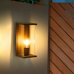 Beliani Outdoor Wall Light Black Matte Aluminium Modern Industrial Sconce W12 X D13 X H26Cm - thumbnail 1