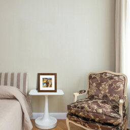 Ak Frames Walnut 5X5 Frame With 3.5X3.5 Mount And Perspex Front - thumbnail 6