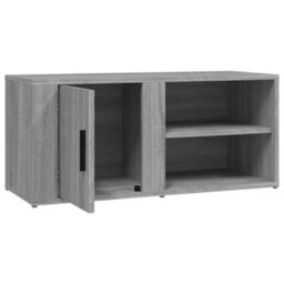 Walplus Tv Cabinets 2 Pcs Grey Sonoma 80X31.5X36 Cm Engineered Wood - thumbnail 9