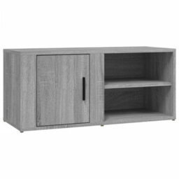 Walplus Tv Cabinets 2 Pcs Grey Sonoma 80X31.5X36 Cm Engineered Wood - thumbnail 6