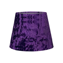 "11"" Purple Modern Tapered Velvet Light Shade In 9 Inch Or 11 Inch For Pendant Or Table Lamps In Living Room Or Bedroom"