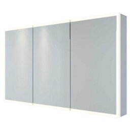 RAK Ceramics Rak Pisces 1200X700mm Rectangular Silvery White Led Illuminated Mirror Cabinet With Ir Sensor - thumbnail 1