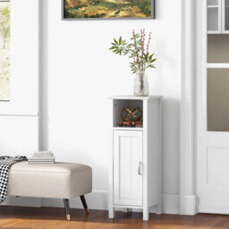 Freestanding Narrow Bathroom Storage Organizer Bathroom Floor Cabinet - thumbnail 6