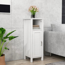 Freestanding Narrow Bathroom Storage Organizer Bathroom Floor Cabinet - thumbnail 5