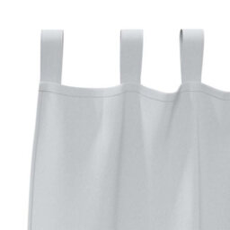 Berkfield Modern Curtains With Curtains 2 Pcs Pale Grey 260 X 140 Cm Polyester - thumbnail 5