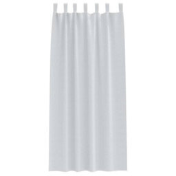 Berkfield Modern Curtains With Curtains 2 Pcs Pale Grey 260 X 140 Cm Polyester - thumbnail 4