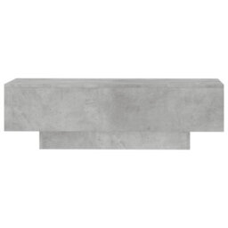 Walplus Coffee Table Concrete Grey 100X49.5X31 Cm Engineered Wood - thumbnail 4