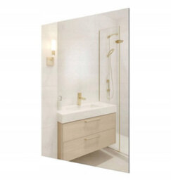 Led Bathroom Mirror 40X50Cm Backlit Illuminated Frameless Syriusz - thumbnail 4