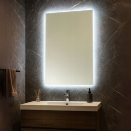 Led Bathroom Mirror 40X50Cm Backlit Illuminated Frameless Syriusz - thumbnail 3