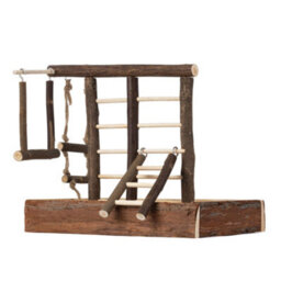 Petlicity Wooden Bird Playground Gym With Swing And Ladder - thumbnail 8