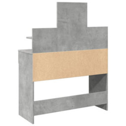 Walplus Dressing Table With Led Concrete Grey 100X40X130 Cm - thumbnail 7