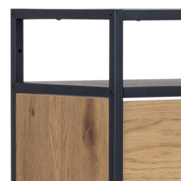 Wyld Haus Taipei Black And Oak 3-Drawer Shoe Cabinet - thumbnail 7