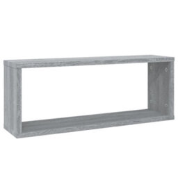 Vidaxl Wall Cube Shelves 6 Pcs Grey Sonoma 60X15X23 Cm Engineered Wood - thumbnail 3