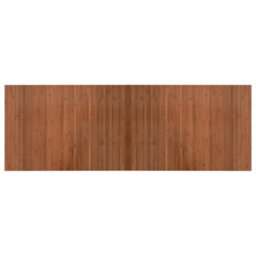 Berkfield Rug Rectangular Brown 70X200 Cm Bamboo - thumbnail 2