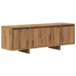 Berkfield Tv Cabinet Artisan Oak 120X30X40.5 Cm Engineered Wood - thumbnail 2