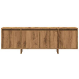 Berkfield Tv Cabinet Artisan Oak 120X30X40.5 Cm Engineered Wood - thumbnail 4