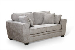 Grey Chenille Fabric 3 + 2 Seater Sofa Set For Living Room Bertie - thumbnail 6