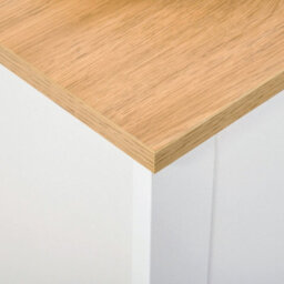 Wyld Haus Eldino Slim White Shoe Cabinet With 2 Flip Drawers And Adjustable Shelves - Holds Up To 12 Pairs - thumbnail 8