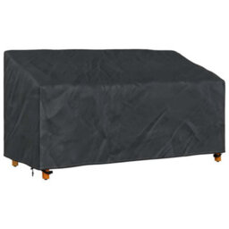Walplus Garden Bench Cover Black 185 X 85 X 65  94 Cm 210D Fabric - thumbnail 3