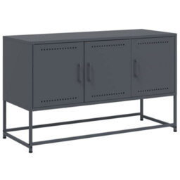 Berkfield Industrial Tv Cabinet Anthracite 100.5X39X60.5 Cm Steel - thumbnail 1