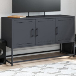 Berkfield Industrial Tv Cabinet Anthracite 100.5X39X60.5 Cm Steel - thumbnail 2