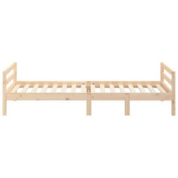Berkfield Bed Frame 90X190 Cm 3Ft Single Solid Wood Pine - thumbnail 6