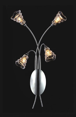 Luminosa Lighting Luminosa Branch Classic 4 Light Wall Lamp, G9