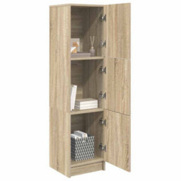 Walplus Highboard Sonoma Oak 31.5 X 32 X 124 Cm Engineered Wood - thumbnail 3