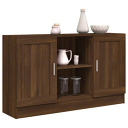 Vidaxl Sideboard Brown Oak 120X30.5X70 Cm Engineered Wood - thumbnail 7