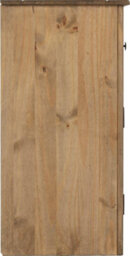 Seconique Panama 2 Door 2 Drawer Sideboard Natural Waxed Finish - thumbnail 4