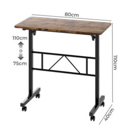 Levede Height Adjustable Standing Desk Office Workstation For Pc Laptop - thumbnail 4