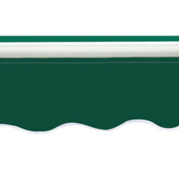 Sundaze 3.5X2.5M Garden Awning Replacement Fabric Top Cover Front Valance Green - thumbnail 3